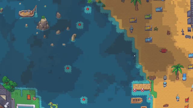 Waterfront in Roman's two-week city prototype